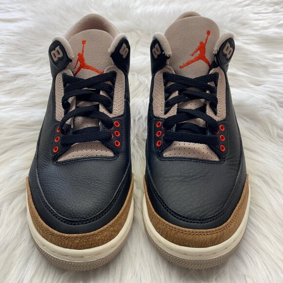 Nike Air Jordan 3 Retro Low Mens Basketball Shoes Black CT8532-008 VNDS Sz 8.5 main image 5